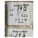 Arauco MDF Shaker trim