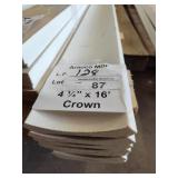 Arauco MDF 4-14" crown molding 128LF