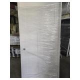 RH 36" interior 3 panel door