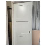 LH 28" interior door, 3 panel