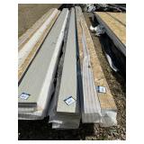 Smart side siding boards - white