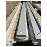 Smart side siding boards - white