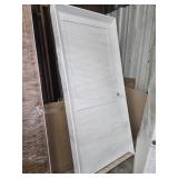 LH 36" interior 2 panel door