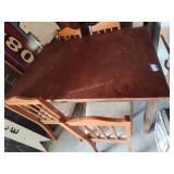 Table and 4 chairs