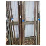 9 fence post