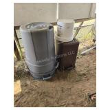 Plastic Garbage cans