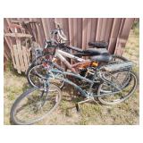 3 bicycles