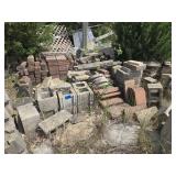 Assorted blocks and pavers