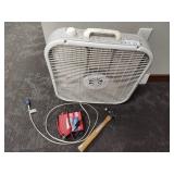 Inverter, box fan and hammer