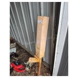 Steel holder stake