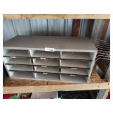 Shelf and file holder