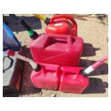 4 gas cans