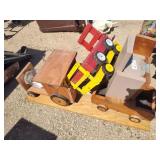 Feeders and bird houses