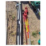 Skis and poles