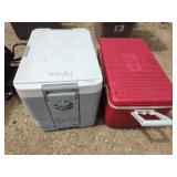 2 coolers - 1 electric