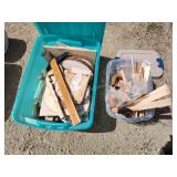 2 totes craft wood