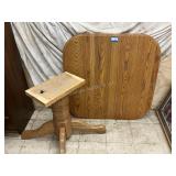 Oak Dining Table 42" Square