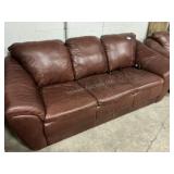 Brown Couch - simulated Leather