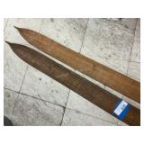Vintage Wood Skis