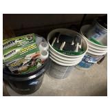3 Buckets Painting Supplies