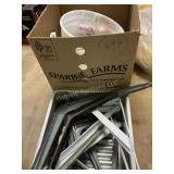 2 Boxes Brackets, Hinges & Misc.