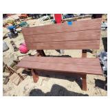 Plastic bench