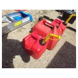 3 gas cans