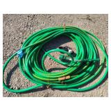 Garden hose and nozzles