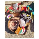 Lot of garden items