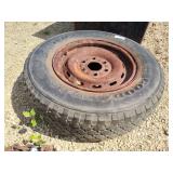 Wheel and tire