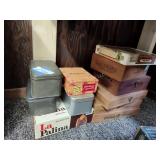 Cigar boxes and tins