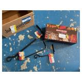 Metal Hooks & Grill Brush
