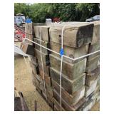 120 6x8x12" treated  blocks