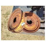 John Deere front tractor rims 16"