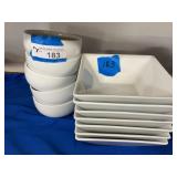 2 Stacks Macys The Cellar White Dishes