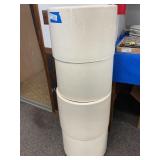 4 Plastic Planters