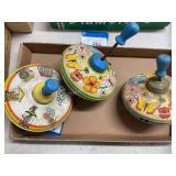 Lithograph Tin Tops