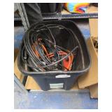 Tub of wire