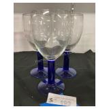 3 Drinking Glasses