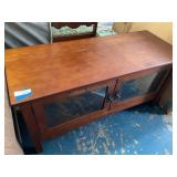 Low Cabinet with Glass Doors - 45 x 18 x 22"