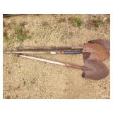3 shovels