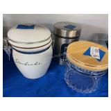 3 Cannister Jars