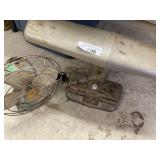 2 Items - Lamp & Fan