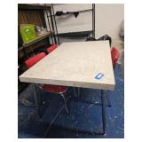 Vintage table and 3 chairs