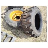 Galaxy  12-16.5 skid steer tire and 10-16.5