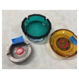 3 Ashtrays