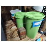 Tupperware and tin
