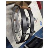 Ceiling light/fan fixture with remote