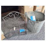 Watering can and hose hanger