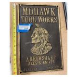 Mohawk Tool Works Sign - Heavy!